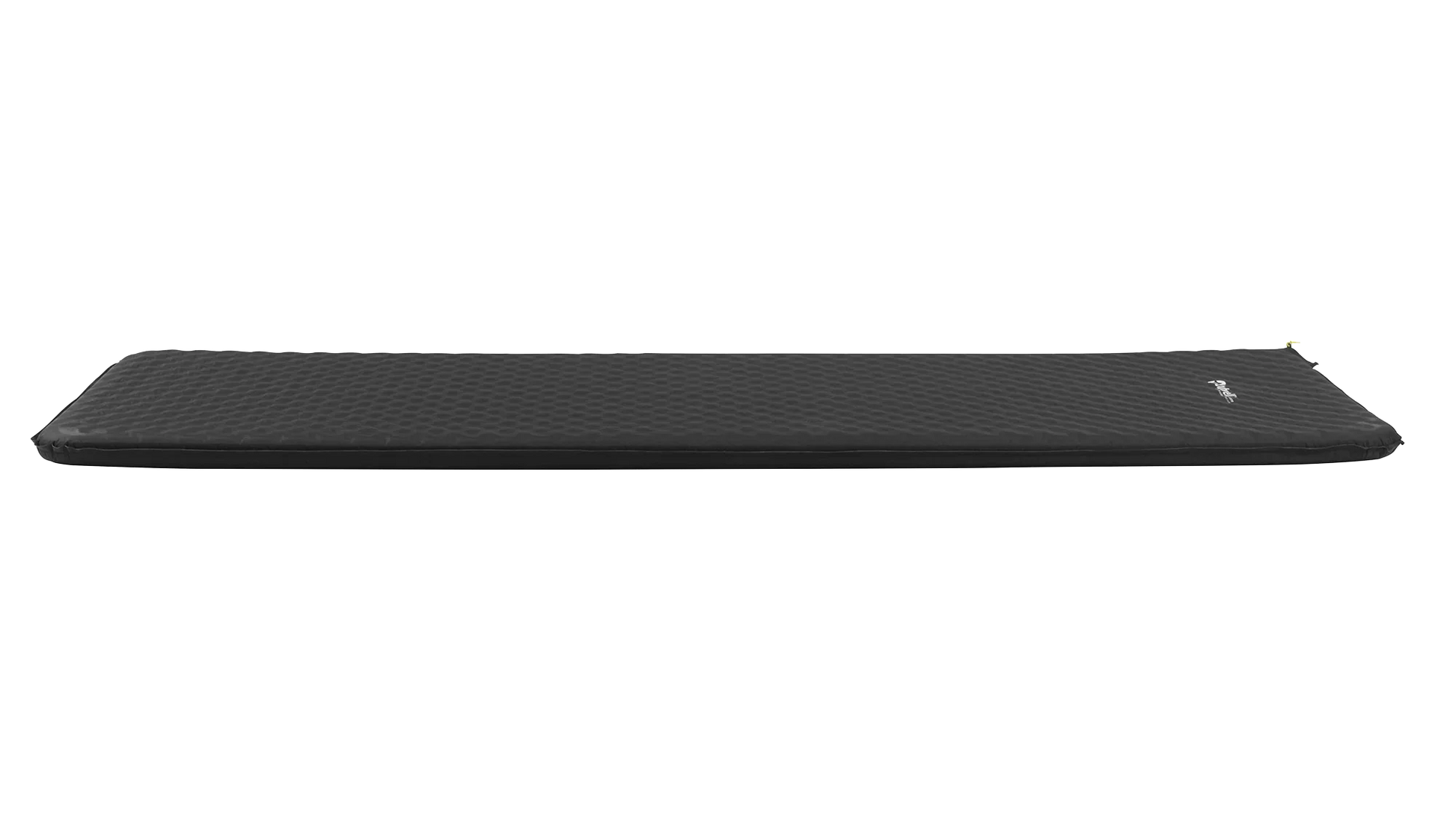 Black camping sleeping mat with textured surface for outdoor adventures
