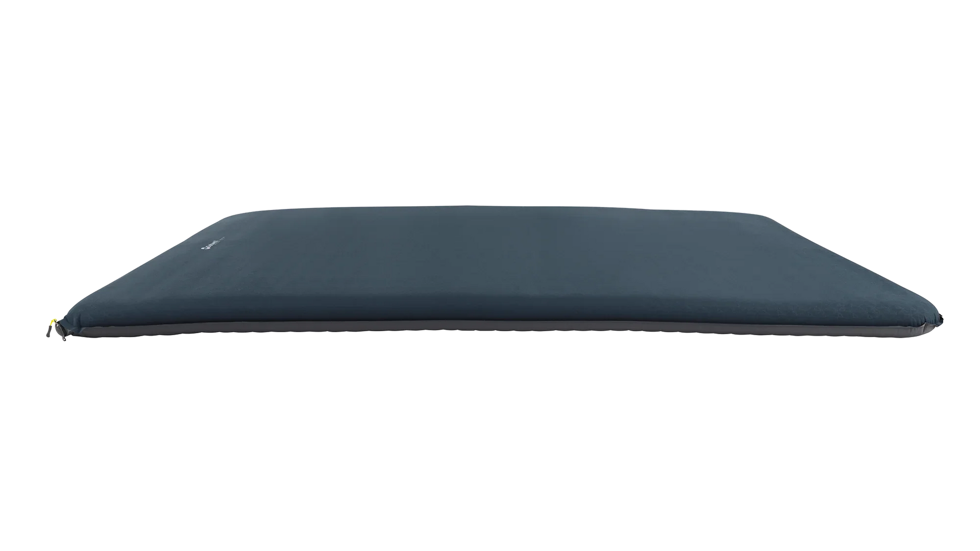 Dark blue camping sleeping mat with compact design for outdoor adventures