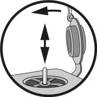 Adjustable camping gear mechanism with directional arrows for setup