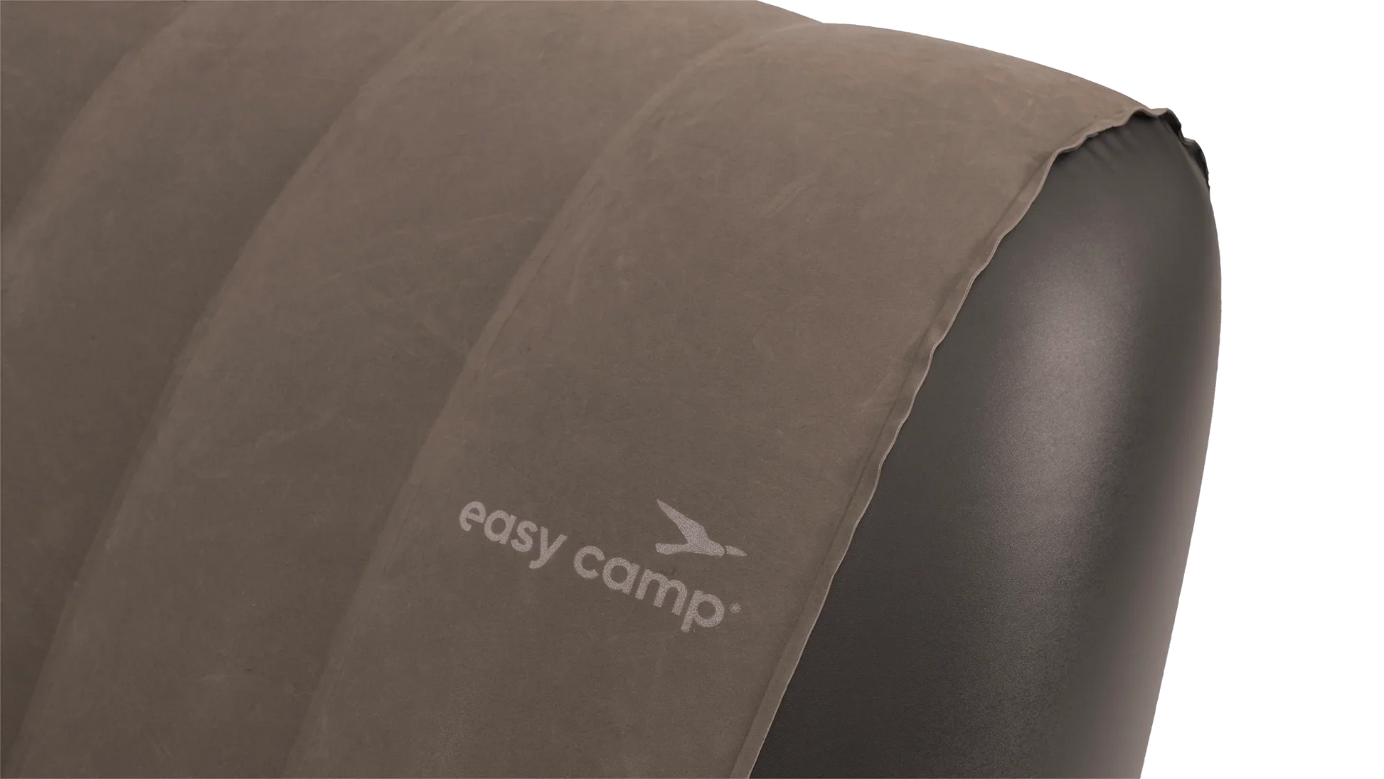 Easy Camp inflatable camping chair with padded backrest for outdoor comfort