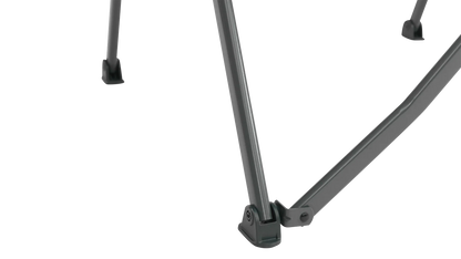 Sturdy folding camping table legs with secure hinge joint for outdoor adventures