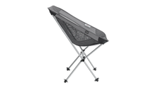 Portable camping chair with mesh back, aluminum frame, and foldable design for outdoor adventures