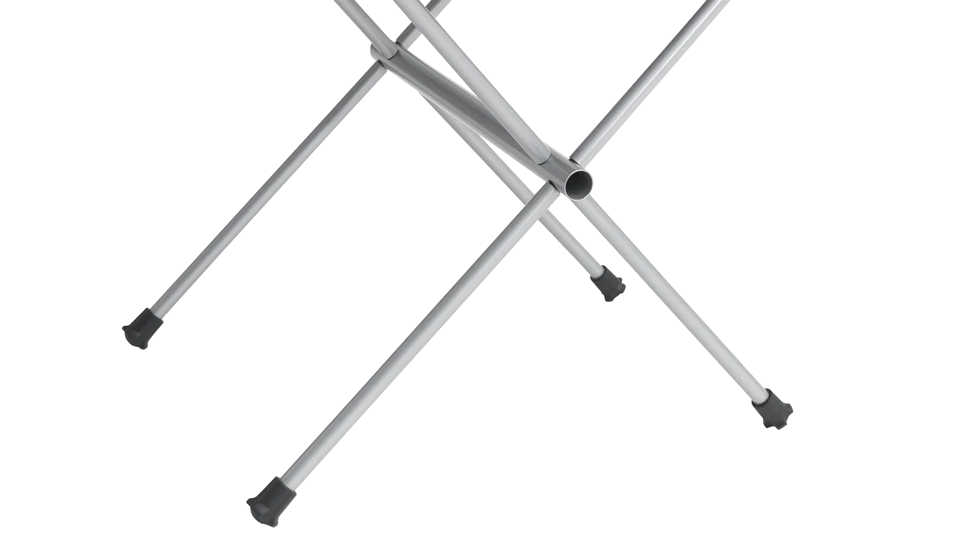 Portable camping table legs with sturdy aluminum frame and non-slip feet for outdoor adventures