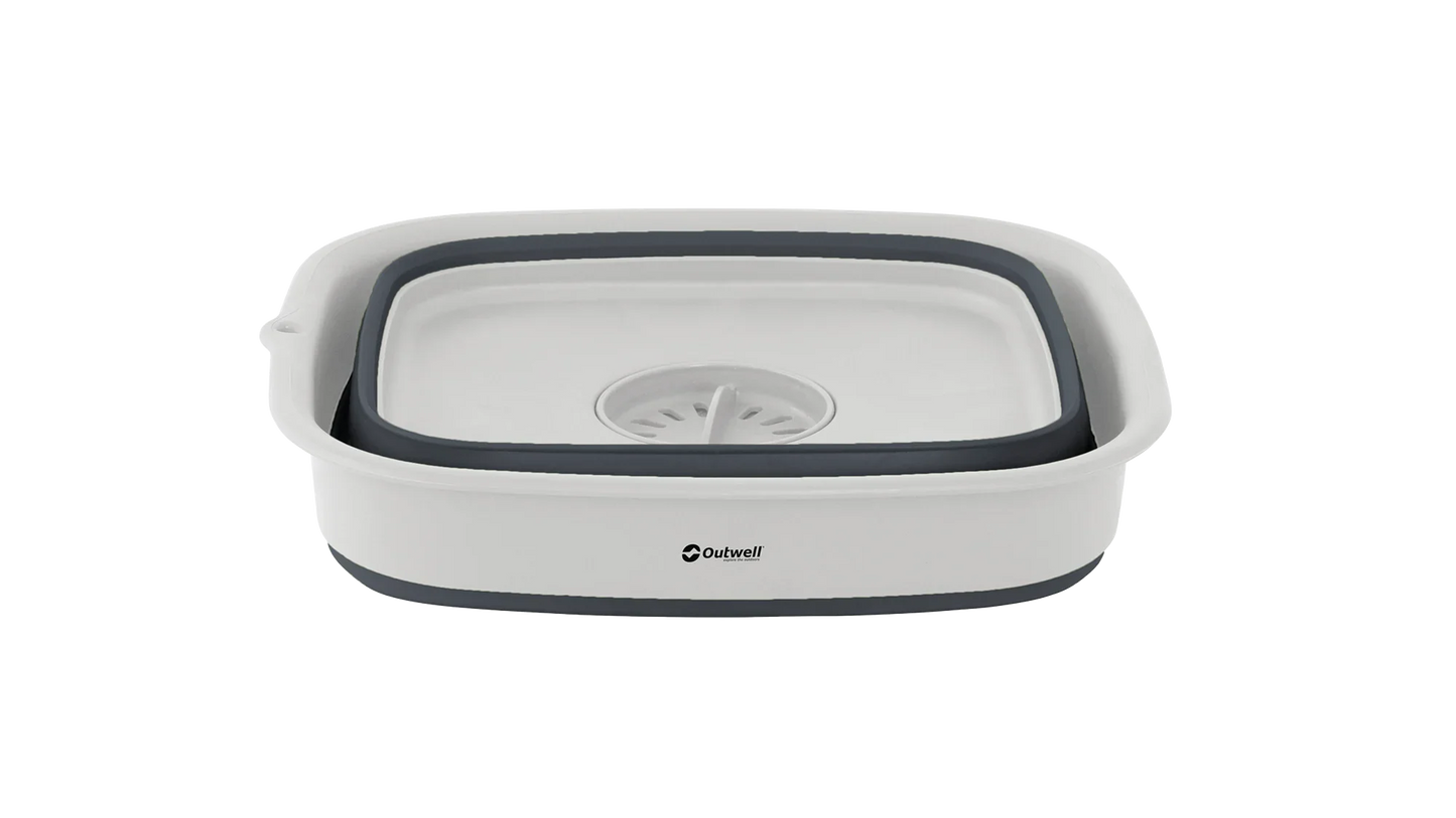 Outwell Collaps Wash Bowl with Drain Navy Night