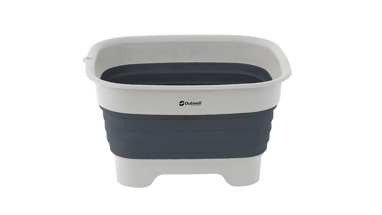 Outwell Collaps Wash Bowl with Drain Navy Night
