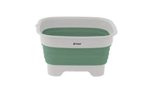 Outwell Collaps Wash Bowl with Drain Shadow Green