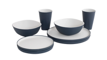 Outwell Gala 2 Person Dinner Set Navy Night