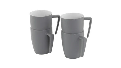 Outwell Gala 4 Person Mug Set Grey Mist
