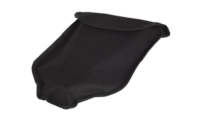 Black canvas camping gear pouch for outdoor adventures and motorhome accessories