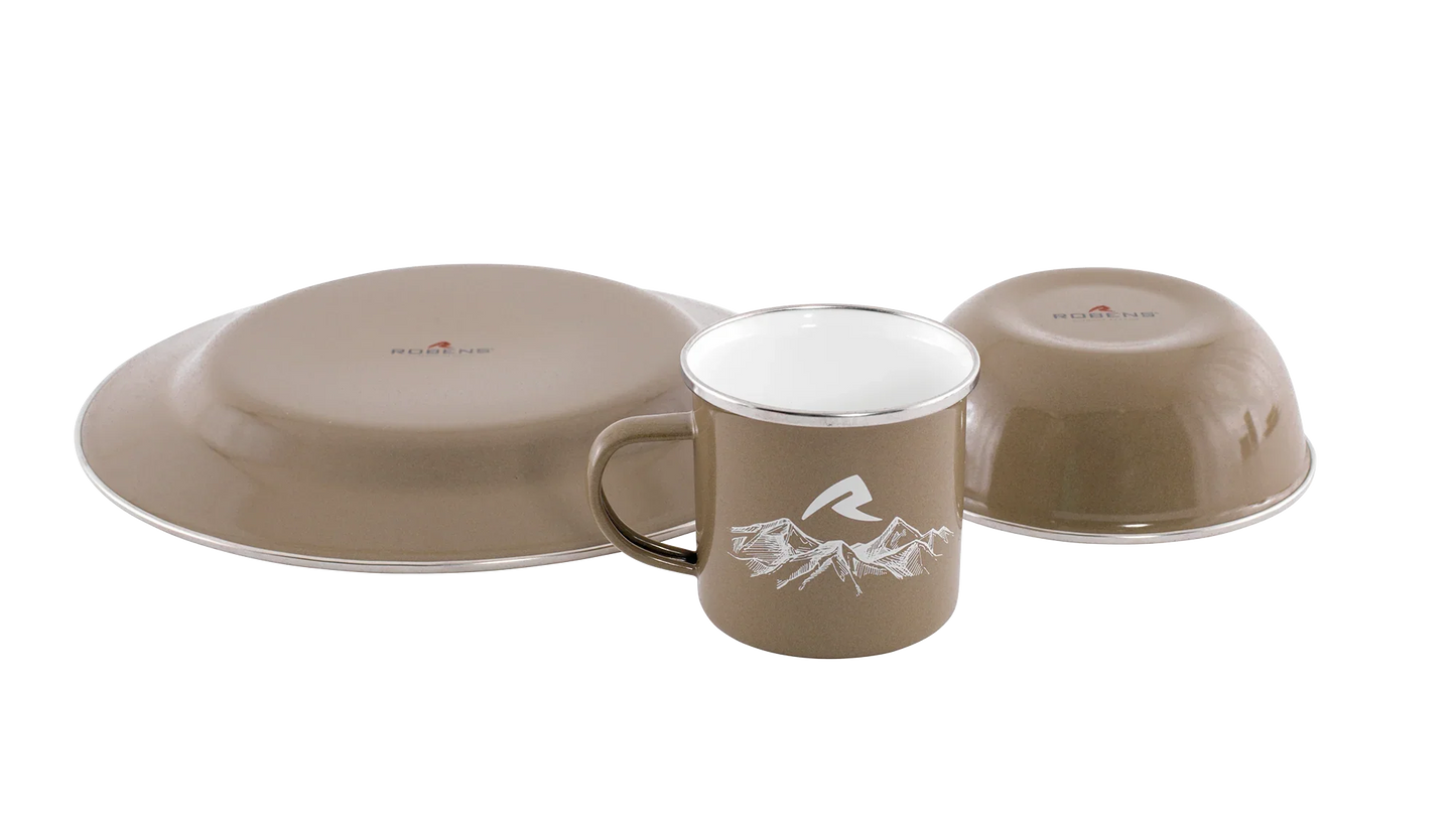 Robens Tongass Single Enamel Set