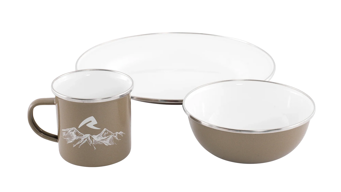 Robens Tongass Single Enamel Set