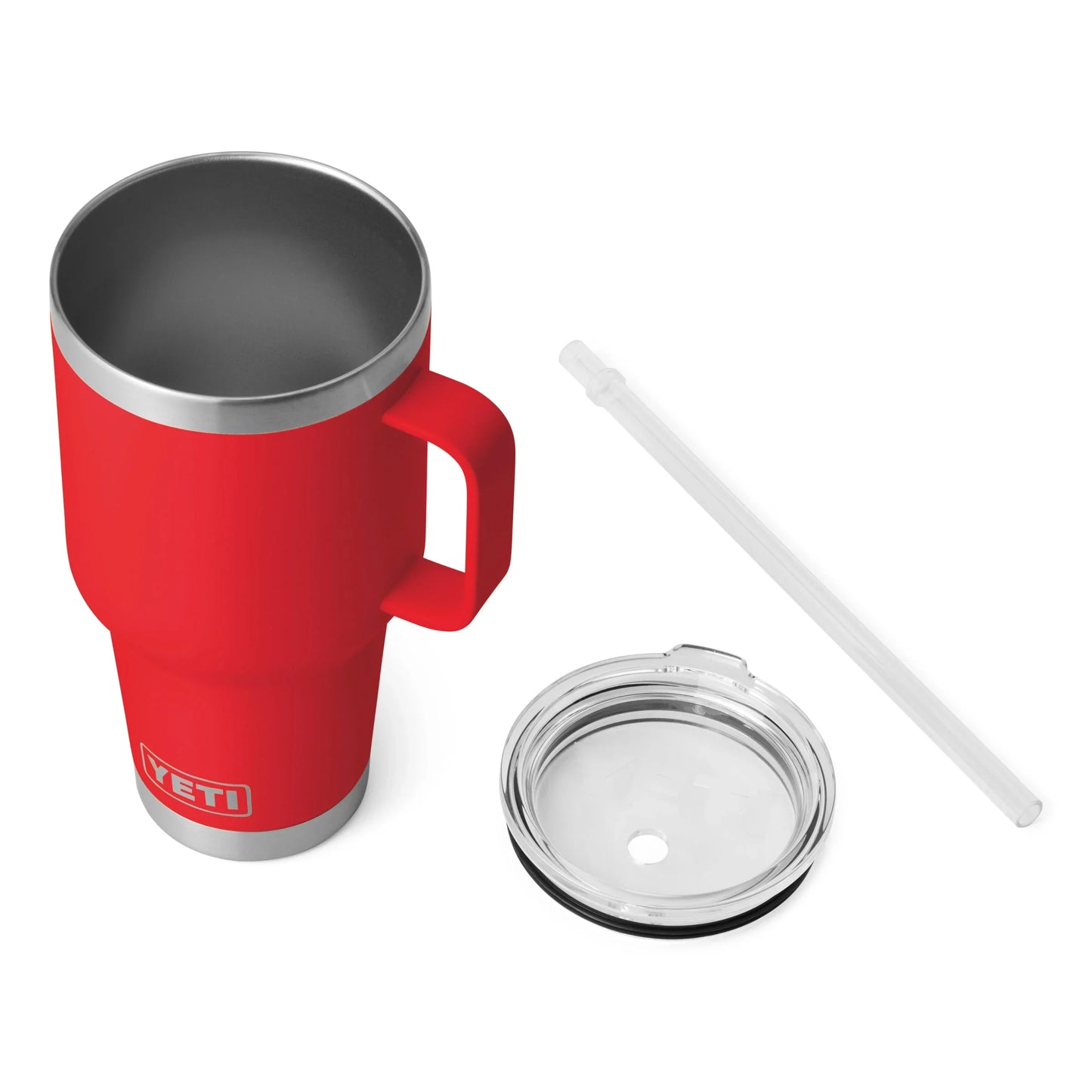 YETI Rambler® 35oz (1L) Straw Mug Rescue Red