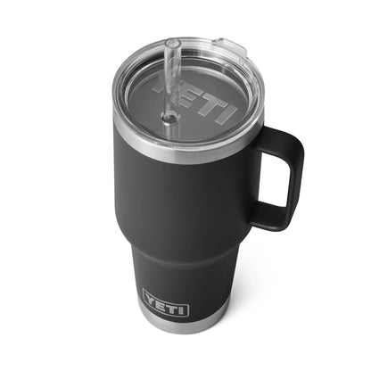 YETI Rambler® 35oz (1L) Straw Mug Black