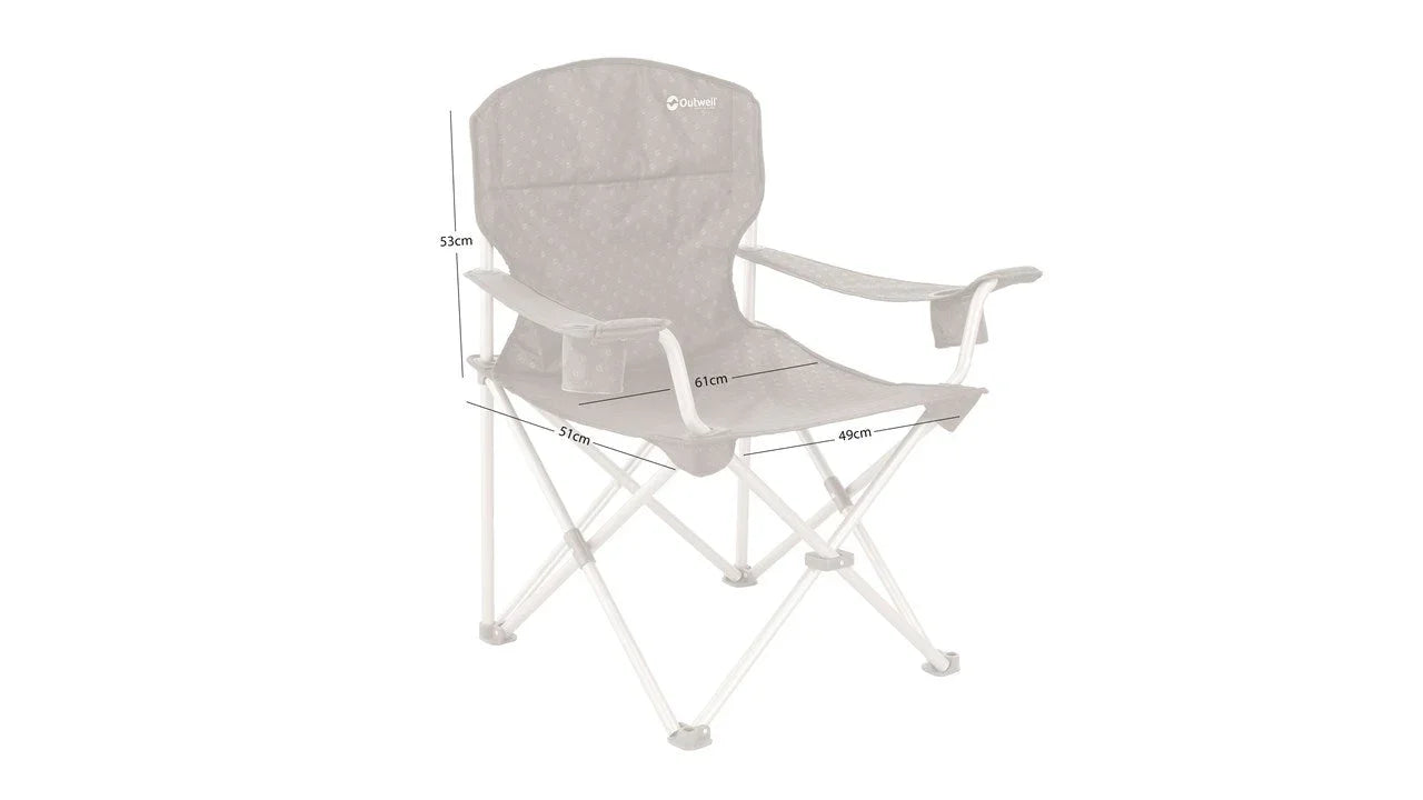 Outwell Catamarca XL Arm Chair Forest Green