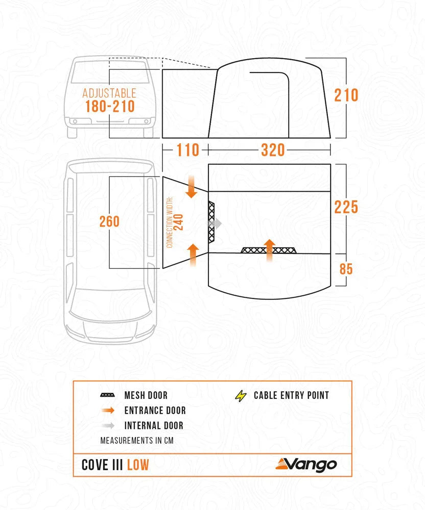 Vango Cove III Low Drive-away Awning 2026