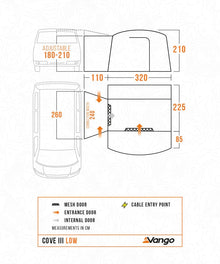 Vango Cove III Low Drive-away Awning 2026