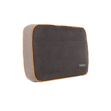 Vango camping pillow with gray and orange trim for outdoor adventures