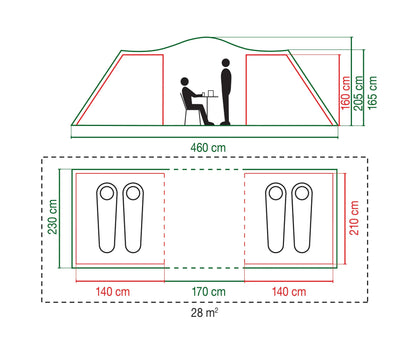 Coleman Spruce Falls 4 Blackout Tent 2026