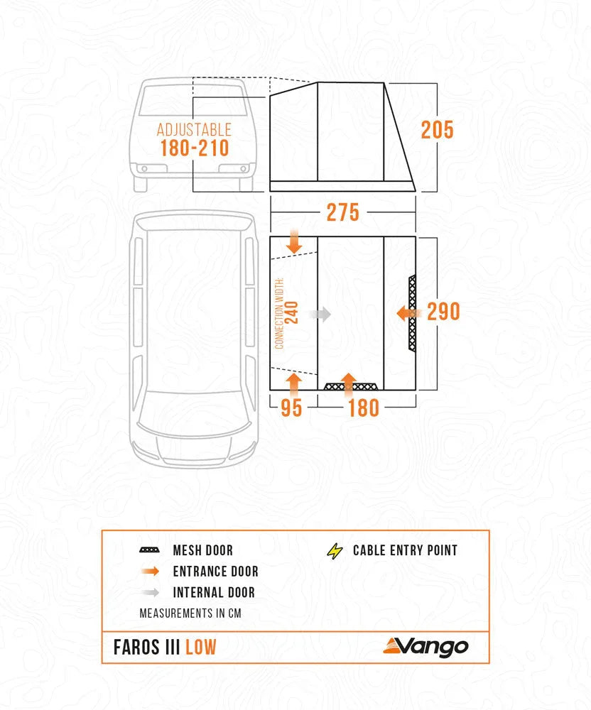 Vango Faros III Low Drive-away Awning 2026