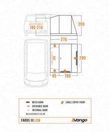 Vango Faros III Low Drive-away Awning 2026