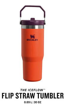Stanley Classic IceFlow™ Flip Straw Tumbler 890ml Tigerlilly Plum