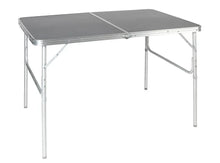 Foldable aluminum camping table for outdoor adventures and picnics