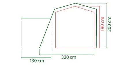 Coleman FastPitch Forest Lodge 4 Tent 2026