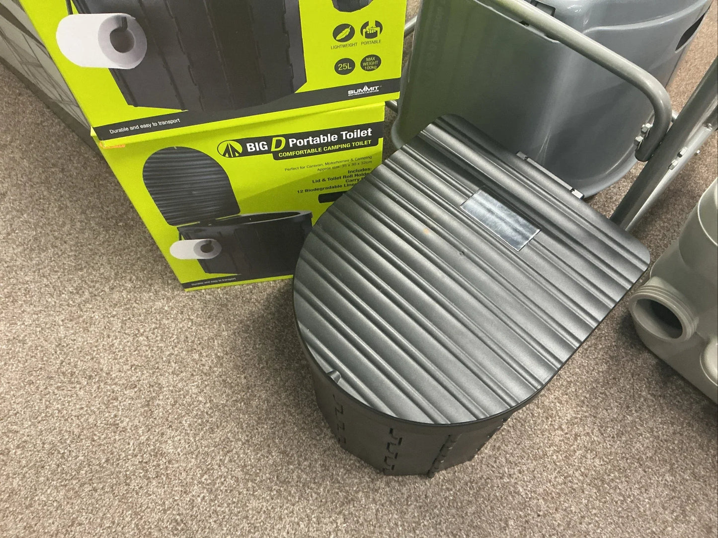 The Big D Portable/Collapsible Toilet