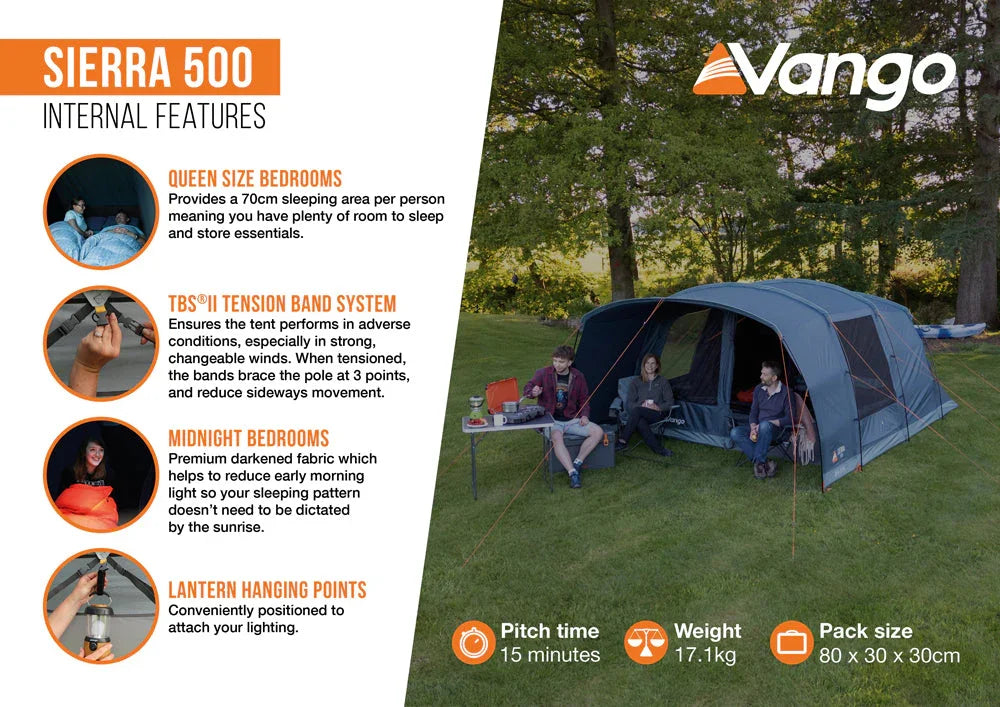 Vango Sierra 500 Tent 2026