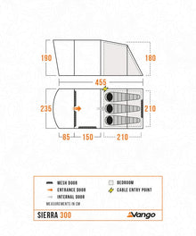 Vango Sierra 300 Tent 2026