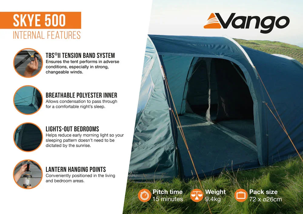 Vango Skye 500 Tent Deep Blue 2026