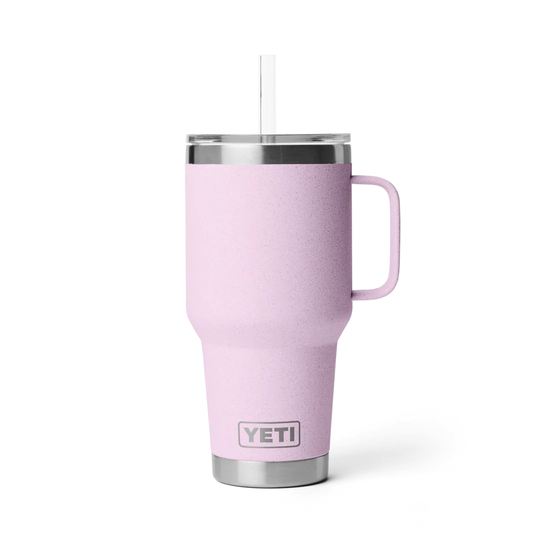 YETI Rambler® 35oz (1L) Straw Mug Cherry Blossom Pink
