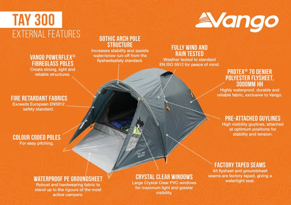Vango Tay 300 Tent 2026