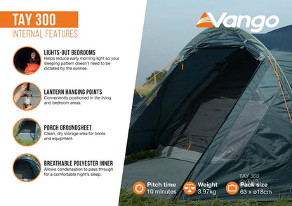 Vango Tay 300 Tent 2026