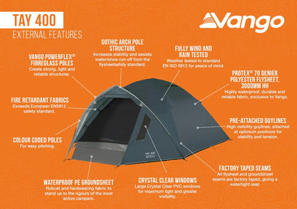 Vango Tay 400 Tent 2026