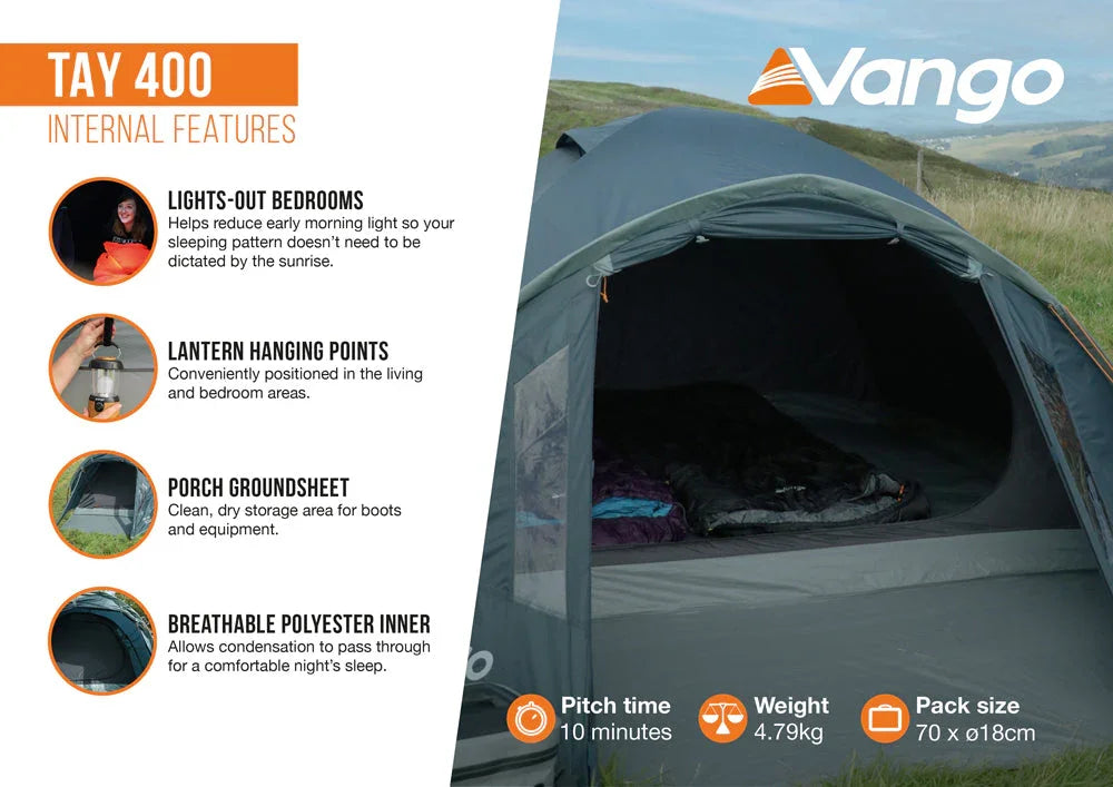 Vango Tay 400 Tent 2026