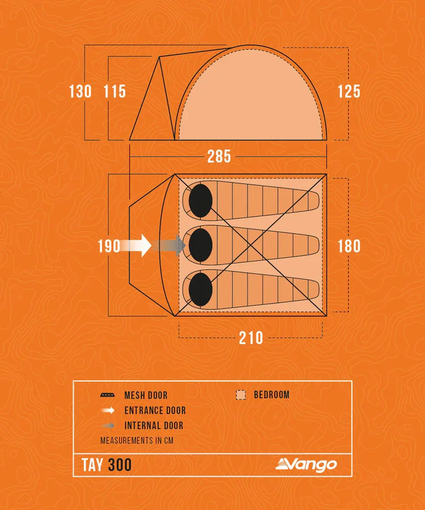Vango Tay 300 Tent 2026