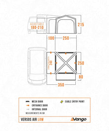 Vango Versos Air Low Drive-away Awning 2026
