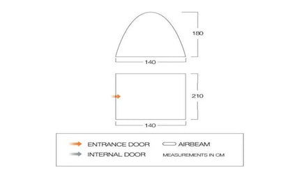 Vango Free Standing Inner BR003