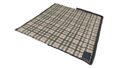 Outwell Camper Lux Sleeping Bag "L Zip" Blue