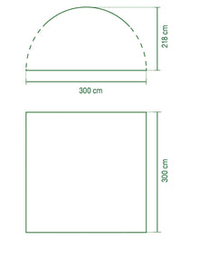 Coleman Event Shelter M Floorplan