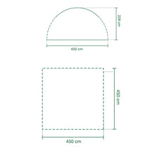 Coleman Event Shelter XL Floorplan