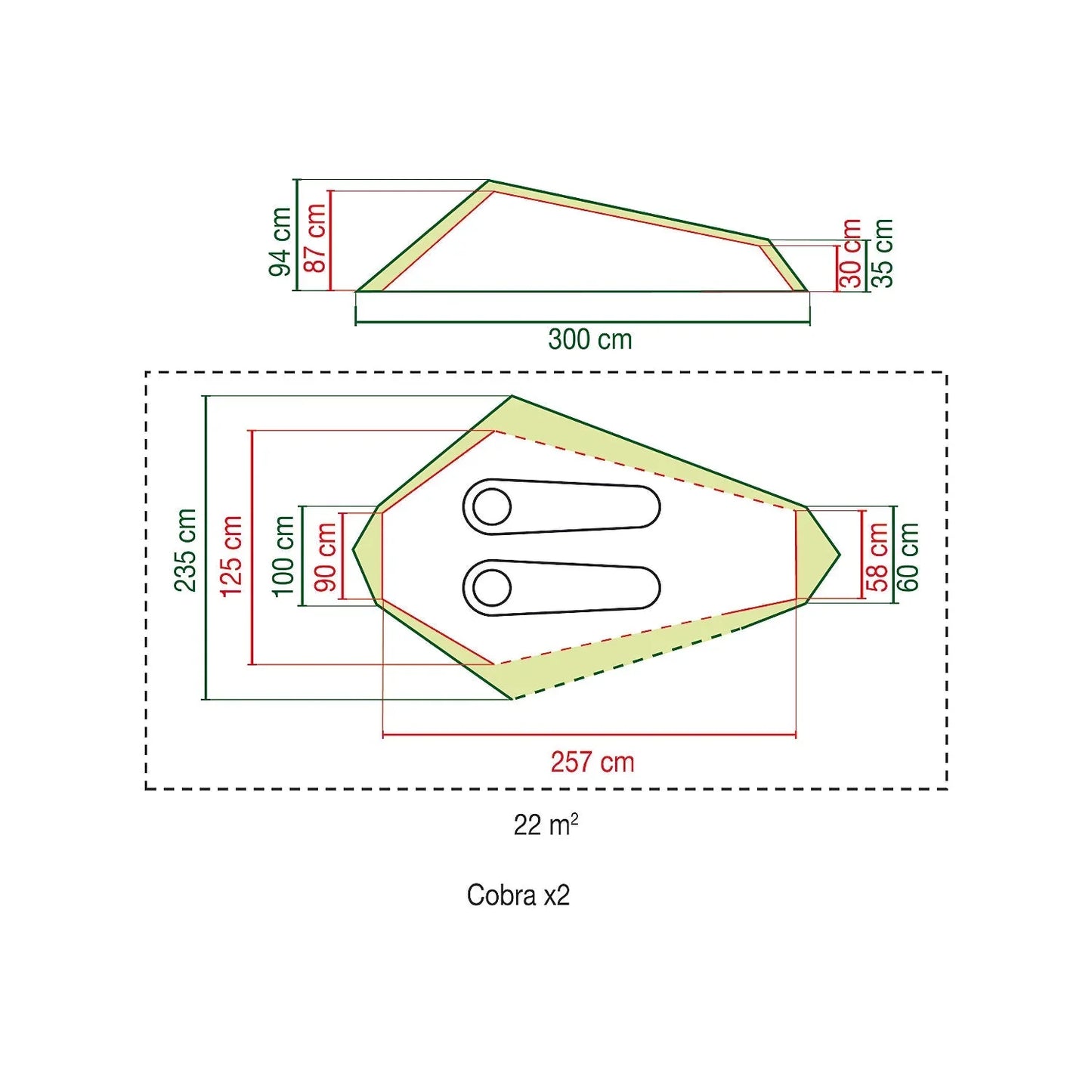 Coleman Cobra 2 Floorplan