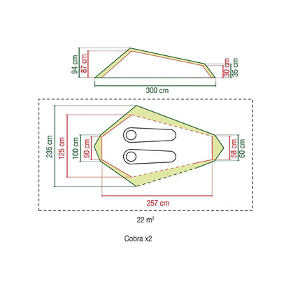 Coleman Cobra 2 Floorplan