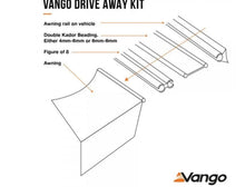 Vango Driveaway Kit 6mm to 6mm 3m