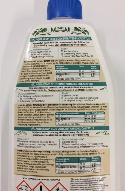 Thetford aqua kem blue concentrate 780ml