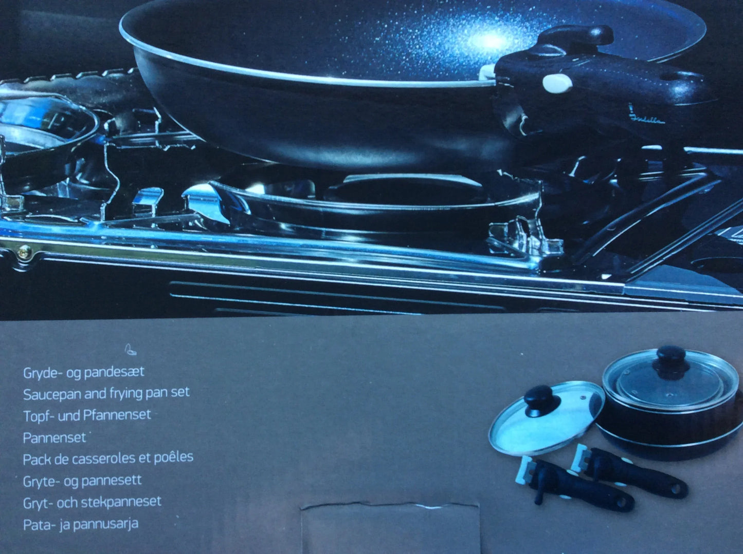 Isabella saucepan frying pan set