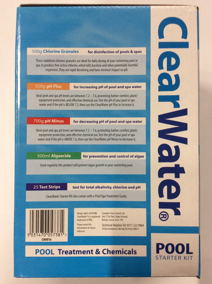 Pool starter kit