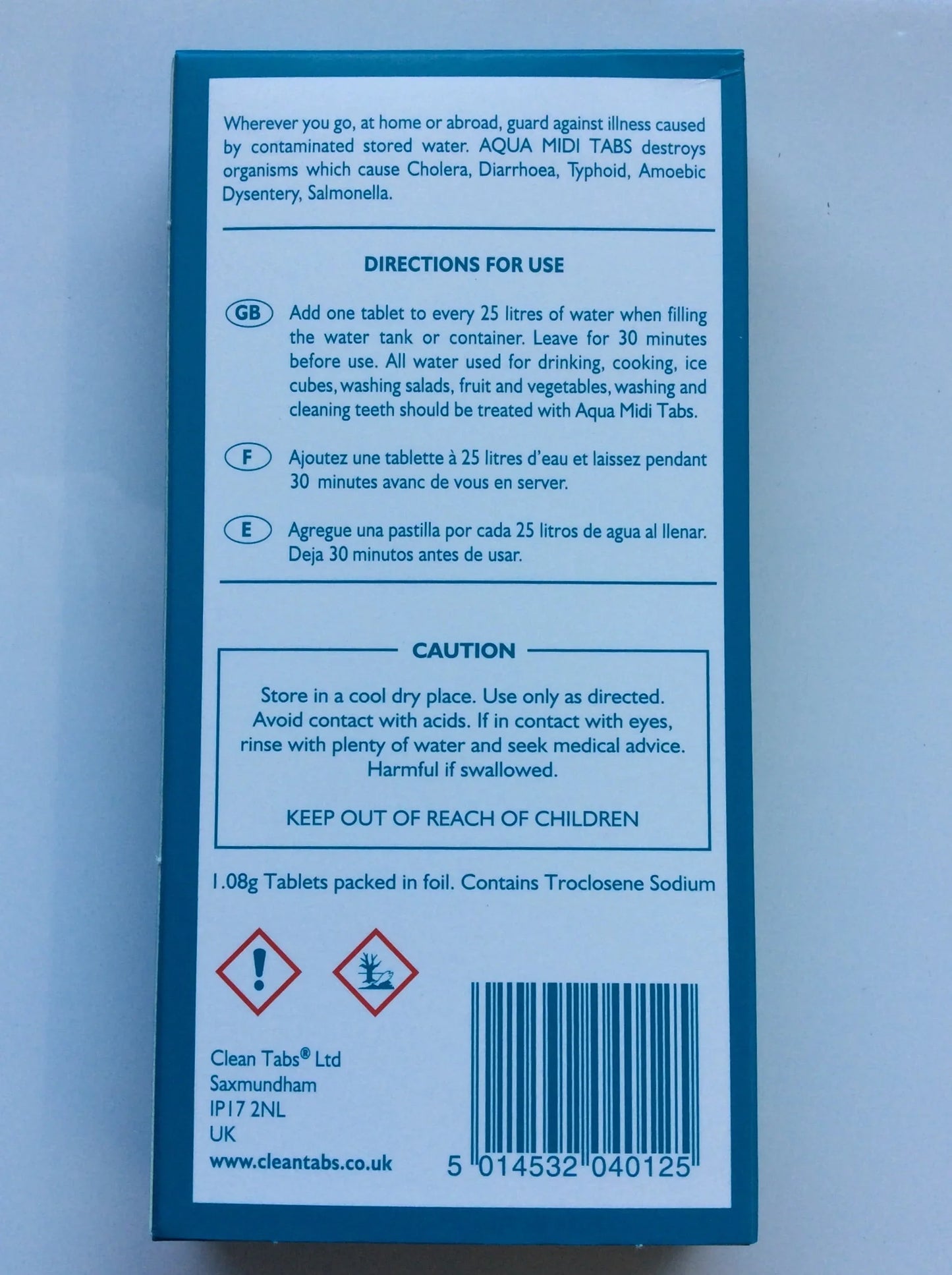 Clean Tabs Aqua Midi Tabs