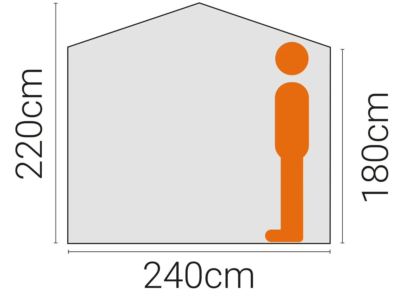 Quest Elite Instant Spring Up Screen House 4 Heightplan